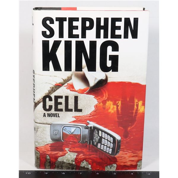 STEPHEN KING'S CELL FIRST EDITION HARDCOVER BOOK