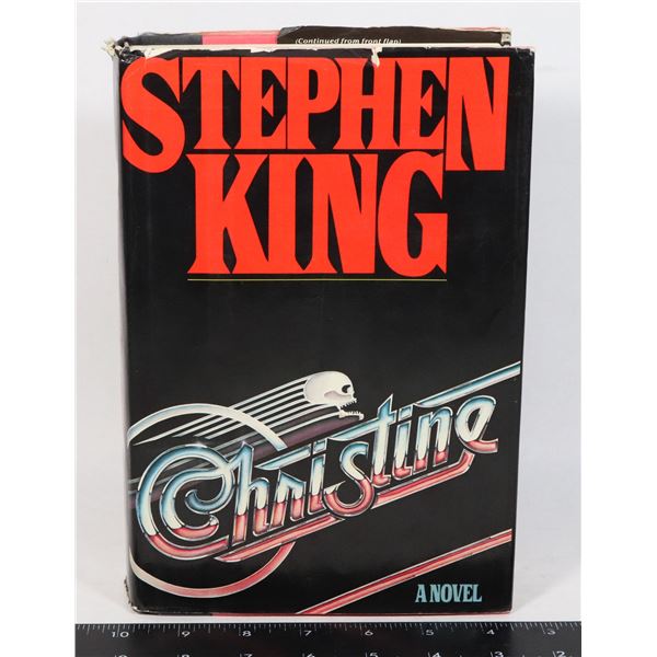 STEPHEN KING'S CHRISTINE FIRST EDITION FIRST