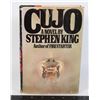 Image 1 : STEPHEN KING'S CUJO FIRST EDITION HARD COVER BOOK