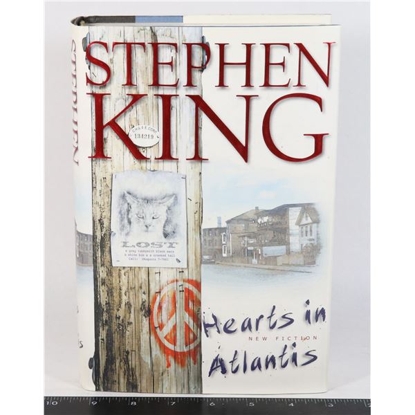 STEPHEN KING'S HEARTS IN ATLANTIS FIRST EDITION