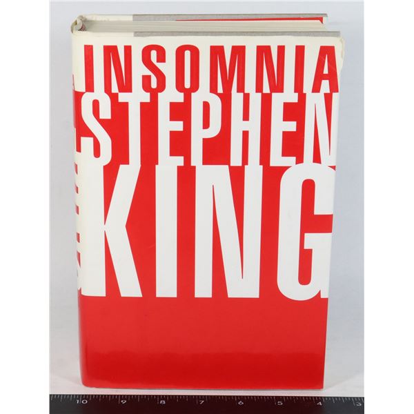 STEPHEN KING'S INSOMNIA FIRST EDITION HARDCOVER