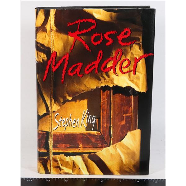STEPHEN KING'S ROSE MADDER FIRST EDITION HARDCOVER