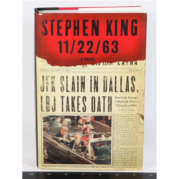 STEPHEN KING'S 11/22/63 FIRST SCRIBNER HARDCOVER