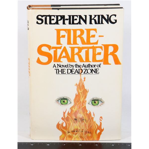 STEPHEN KING'S FIRE-STARTER FIRST EDITION BOOK