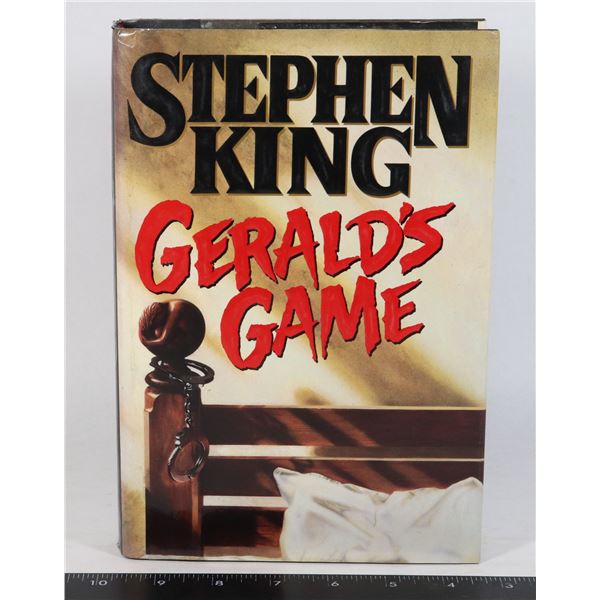 STEPHEN KING'S GERALD'S GAME FIRST EDITION