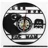 Image 1 : NEW PAC MAN THEME VINYL ENGRAVED WALL CLOCK