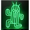 Image 1 : NEW CACTUR THEME NEON SIGN HAS USB PLUG (BRICK NOT