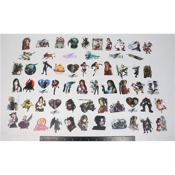 NEW 50 PCE FINAL FANTASY VII STICKERS
