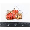 Image 1 : NEW GOLD TONE SHIMMERY PUMPKIN BROOCH