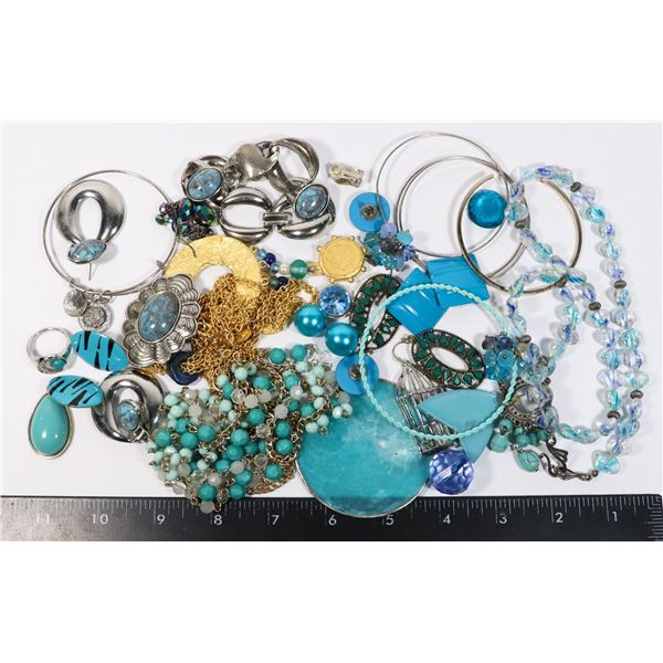 LARGE LOT OF FASHION JEWELRY, SOME MAY BE BRAND