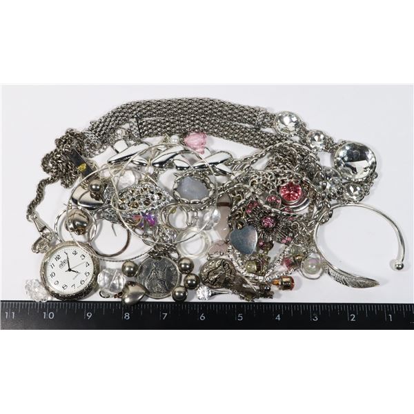 LARGE LOT OF FASHION JEWELRY, SOME MAY BE BRAND