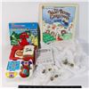 Image 2 : BOX OF CHRISTMAS ITEMS INCLUDING DECORATIONS