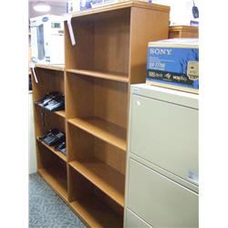 Golden Oak 6 Foot Bookcase