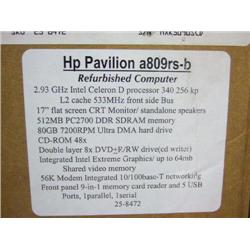 Hp Pavilion Intel Celeron D 340 Desktop 2.93ghz,