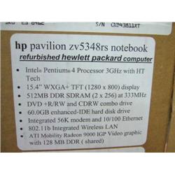 Hp Pavilion Pentium 4 Laptop, 3.0ghz Hyperthreaded