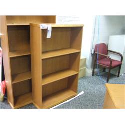 Golden Oak 4.5 Foot Bookcase