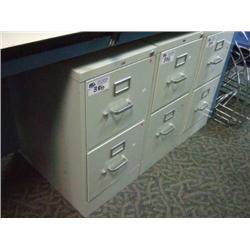 Grey Hon 2 Drawer Letter Size Vertical Filing