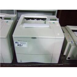 Hp Laserjet 4000n Laser Printer