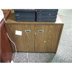 Walnut Stationary Cabinet