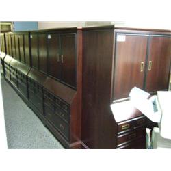 Mahogany Multi Drawer TV Armoire