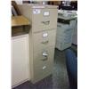 Image 1 : Beige 4 Drawer Legal Size Lateral Filing Cabinet