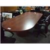 Image 1 : 10' Cherry Boardroom Table