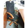 Image 1 : Cherry Framed Hi Back Task Chair