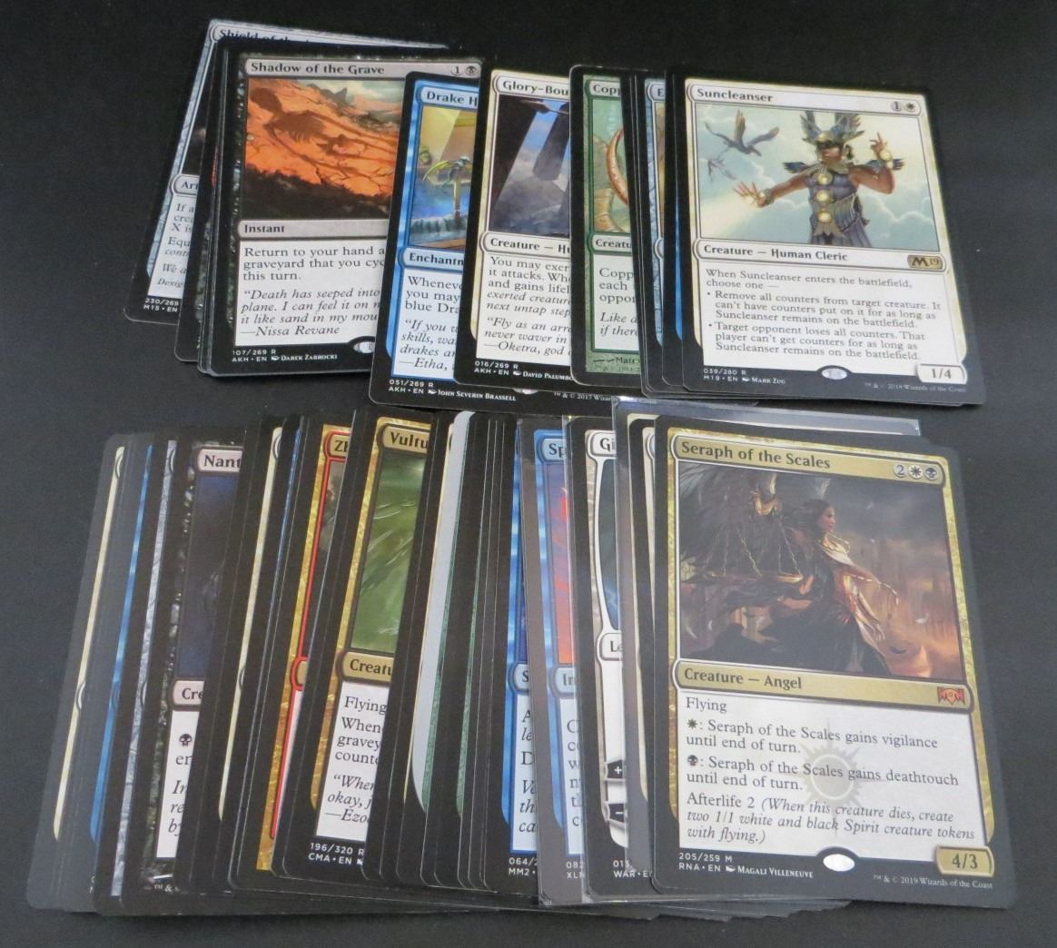 45+ MTG Rare Cards Various Sets & Colors