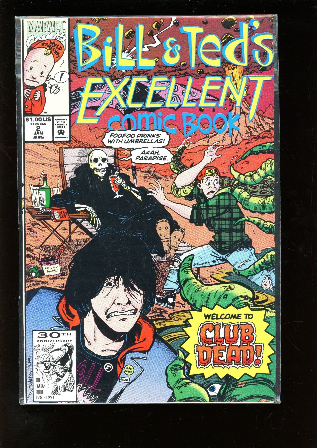 Marvel Bill & Ted's Excellent Comic Book #2