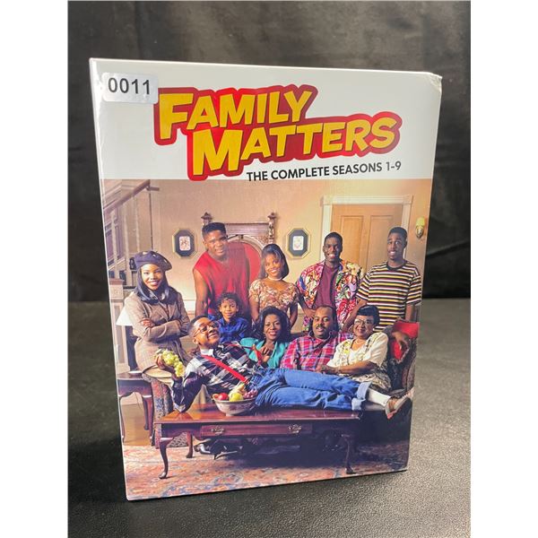 1 Family Matters: The Complete Seasons 1-9 DVD Box Set - New Sealed!