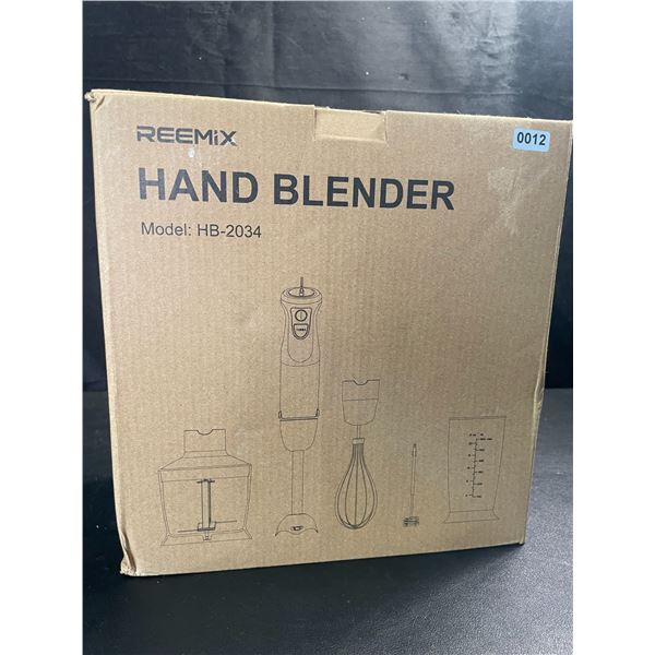 1 Reemix Electric Kitchen Hand Blender - New