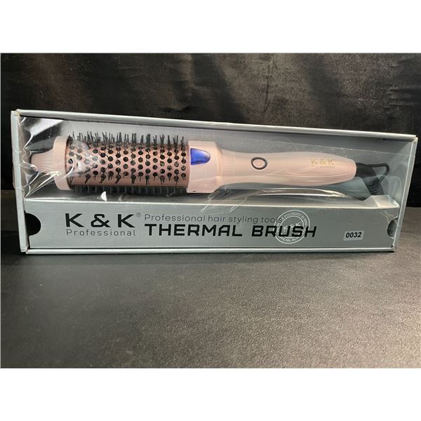 1 K&K Professional Hair Styling Thermal Brush - New