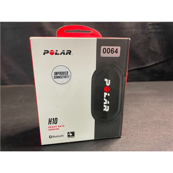 1 Polar H10 Bluetooth/Smart Heart Rate Sensor with Chest Strap - New Sealed!