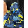 Image 2 : 1 Kid's/Toddler Winter Snowsuit - Size 4T - Blue/Yellow Design - Brand New with Tags!