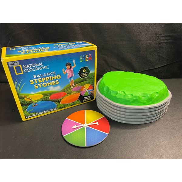 1 National Geographic Balance Stepping Stones/STEM Play Set - New