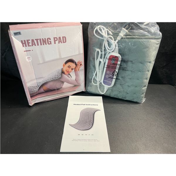 1 Electric Body Heating Pad - Extra Large Size (20" x 40") - Grey