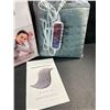 Image 2 : 1 Electric Body Heating Pad - Extra Large Size (20" x 40") - Grey