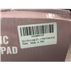 Image 4 : 1 Electric Body Heating Pad - Extra Large Size (20" x 40") - Grey