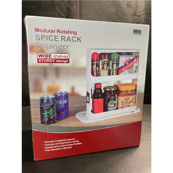 1 Modular Rotating Spice Rack Organizer
