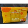 Image 3 : 1 Case of Bubly Sparkling Water Beverage - Mango Bubly - 12 Cans (355ml each)