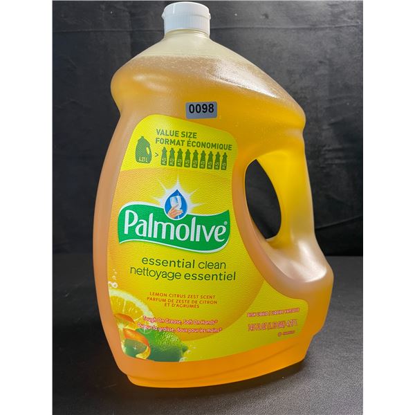 1 Large Jug of Palmolive Essential Clean Dish Soap - 4.27L (1.13 Gal) - Lemon Citrus Zest Scent