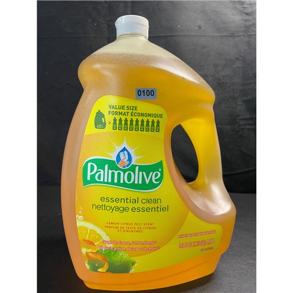 1 Large Jug of Palmolive Essential Clean Dish Soap - 4.27L (1.13 Gal) - Lemon Citrus Zest Scent