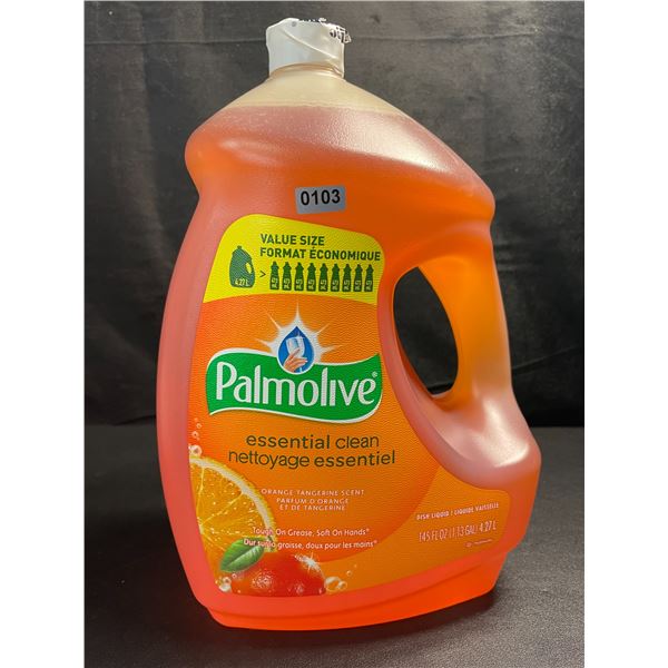 1 Large Jug of Palmolive Essential Clean Dish Soap - 4.27L (1.13 Gal) - Orange Tangerine Scent
