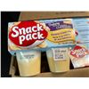 Image 2 : 1 Case of Snack Pack Pudding - Banana Cream Pie - 12 x 4pc 99g Cups - (BB: JA 10/2025)