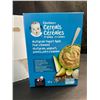 Image 3 : 1 Case of Gerber Baby Cereals (227g) - Multigrain Yogurt Apple Pear & Banana - 6 Boxes Included