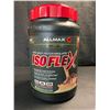Image 1 : 1 Tub of All-Max ISO Flex Pure Whey Protein Powder - Chocolate Peanut Butter - 2LB Tub (907g)