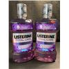 Image 1 : 2 Bottles of Listerine Total Care Antiseptic Mouthwash - 1L Each - Clean Mint Flavour