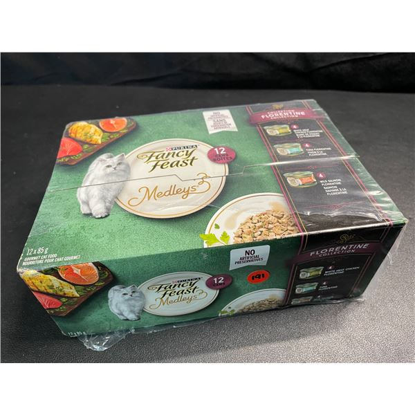 1 Case of Fancy Feast Medleys Florentine Collection Wet Cat Food - 12 Cans Included