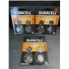 Image 1 : 3 Packs of Duracell 2016 3V Lithium Coin Batteries - 4 Per Pack - New Sealed