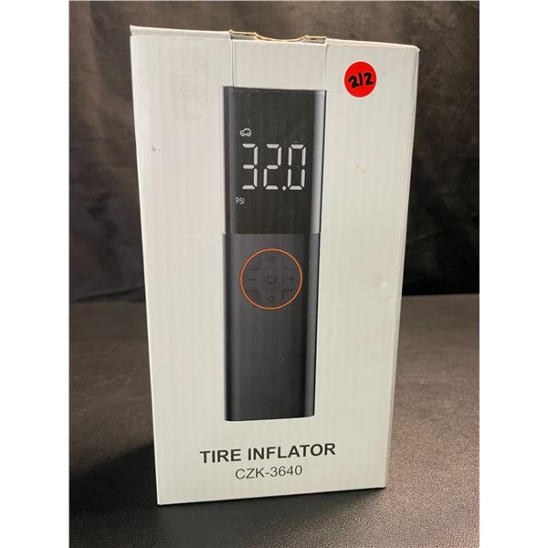 1 Portable Tire Inflator (Model: CZK-3640) - Brand New